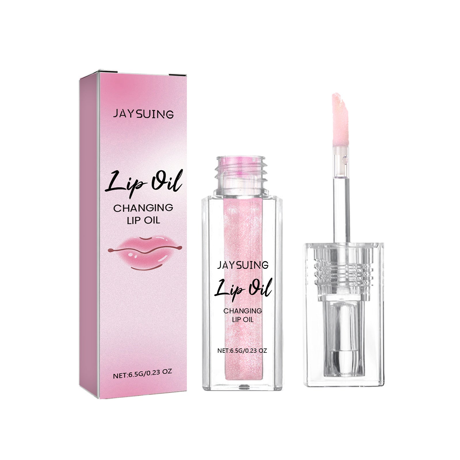 Hydrating Color-Changing Lip Oil - Moisturizing Lip Care for Long-Lasting Shine