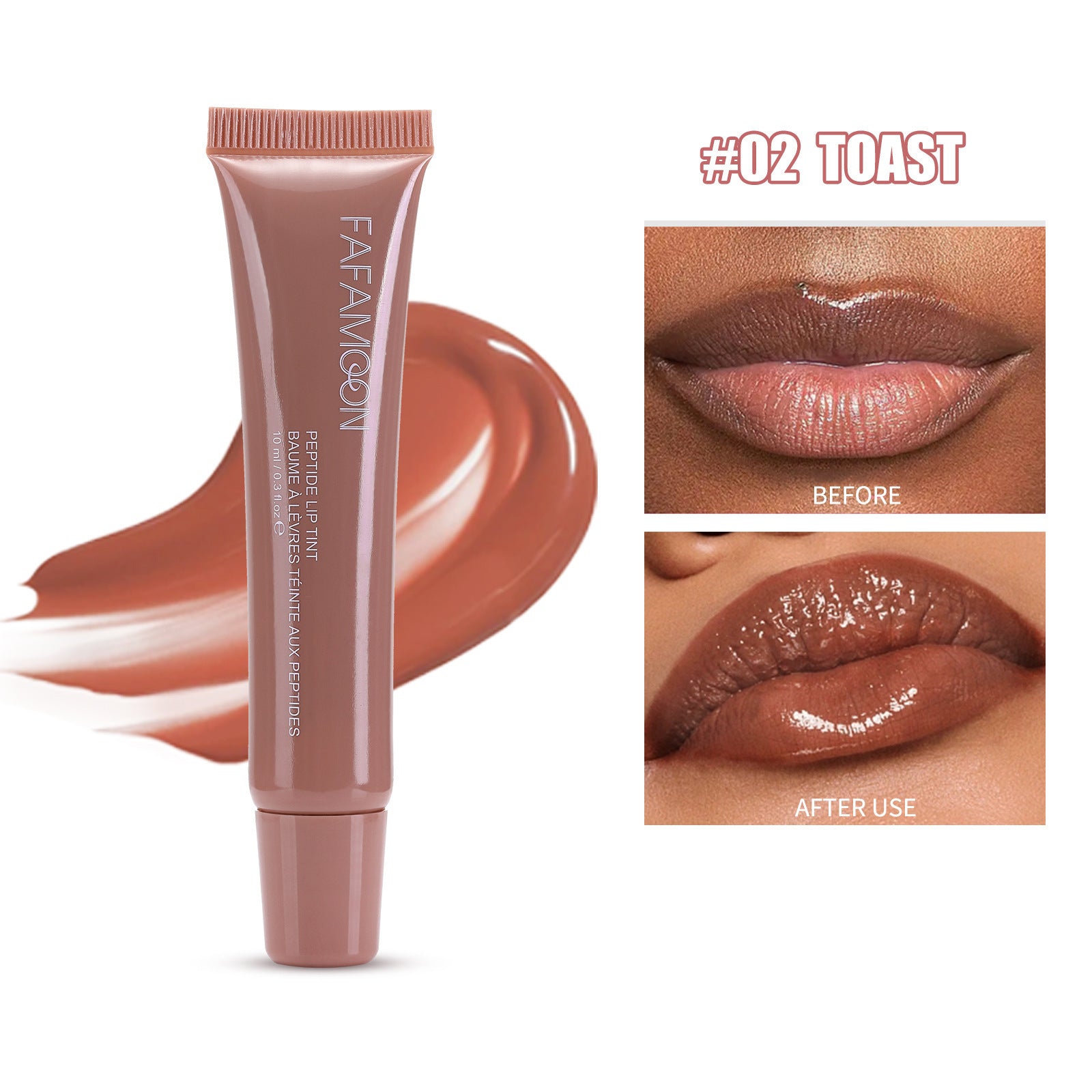 Waterproof Long-Lasting Glossy Lip Glaze – Mirror Finish Liquid Lipstick