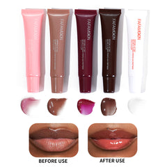 Waterproof Long-Lasting Glossy Lip Glaze – Mirror Finish Liquid Lipstick