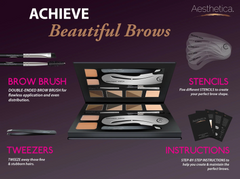 Aesthetica Brow Contour Kit