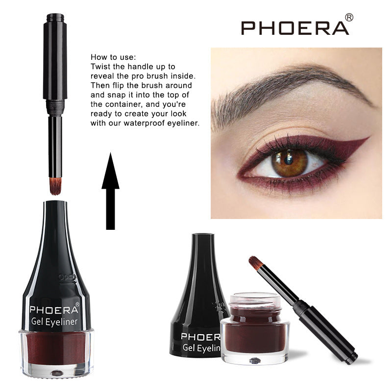 PHOERA Multicolor Eyeliner & Glue – 10 Stunning Shades