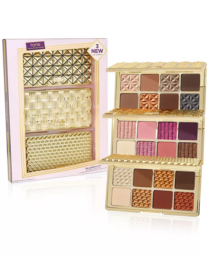 TARTE 3-Pc. The Golden Era Amazonian Clay Palette Collector's Set